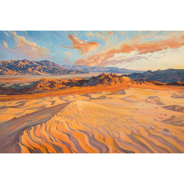 Desert Road canvas